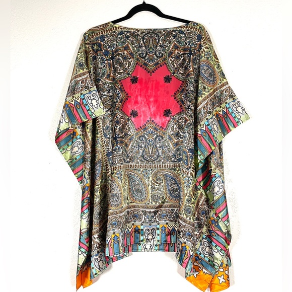 Chico’s Chloe Colorful Poncho - Picture 8 of 8